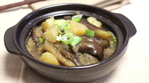 关东家常菜●熬茄子